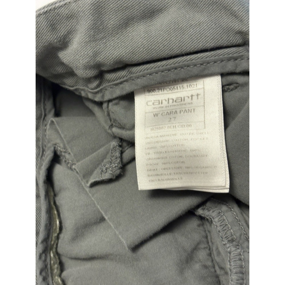 Carhartt Straight Green W Cara Dress Pants Womens Size 27 Business HW/Straight - Picture 7 of 9